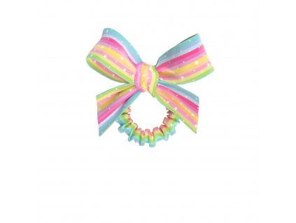 invisibobble kids slim sprunchie w bow let s chase rainbows.png 2