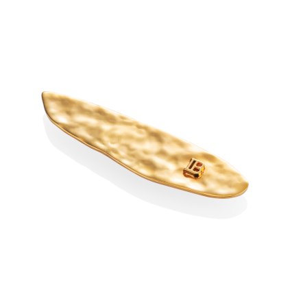 BalmainHair Accessoires LimitedEdition Printemps Leaf Slide LE HJ PT SLIDE SS25 C2 2025