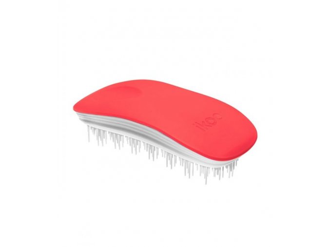 Ikoo Home Brush Paradise Fireball, kartáč na vlasy podle tradiční čínské medicíny, matný červený