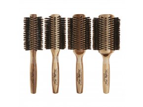 olivia garden healthy hair eco friendly 100 boar bristle bamboo styling brush collection