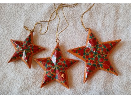 oranžová hvězdička