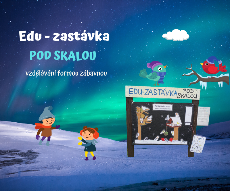 Edu - zastávka POD SKALOU