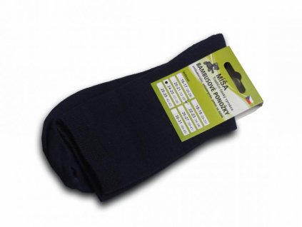 Bambusové ponožky - tmavě modrá
