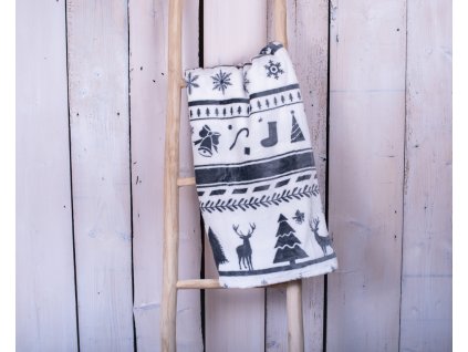Mikroplyšová deka 150x200 - Christmas