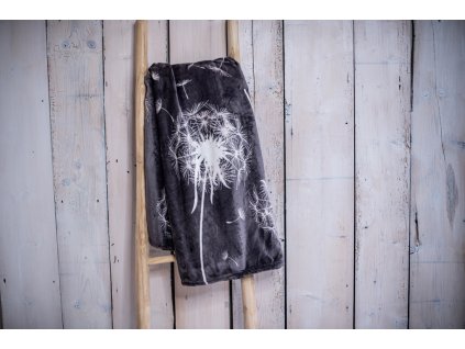Mikroplyšová deka 150x200 - Pampeliška