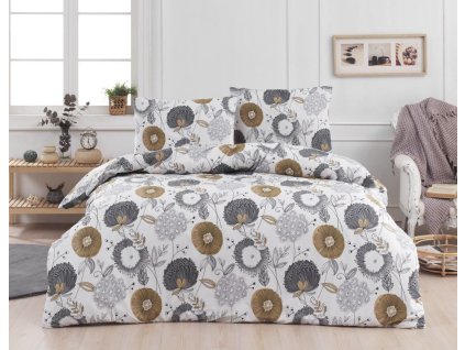 Bavlněné povlečení 140x200 - Květinový ornament