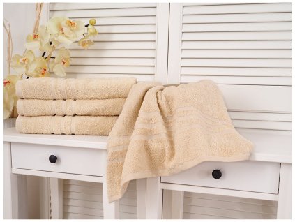 Ručník froté Classic 50x100 - krémový