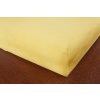 Froté prostěradlo 90x200 - vanilková - detail