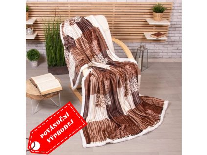 Deka beránek 150x200 cm - Ornament