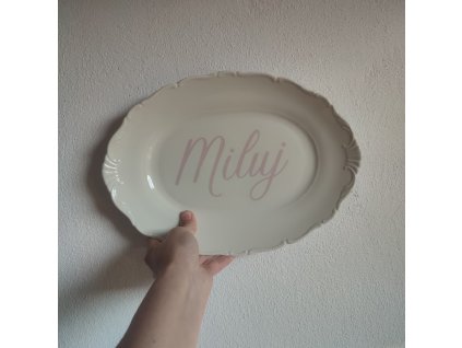 Servírovací miska Thun s poselstvím