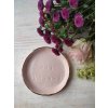 Jsi krásná v růžové mini talířek na šperky z porcelánu