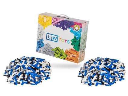 Stavebnice pre deti - Policajný set 2000 ks  kompatibilní s Lego, Sluban, Cogo aj.