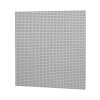 Veľká podložka na stavanie 50x50 bodov šedá