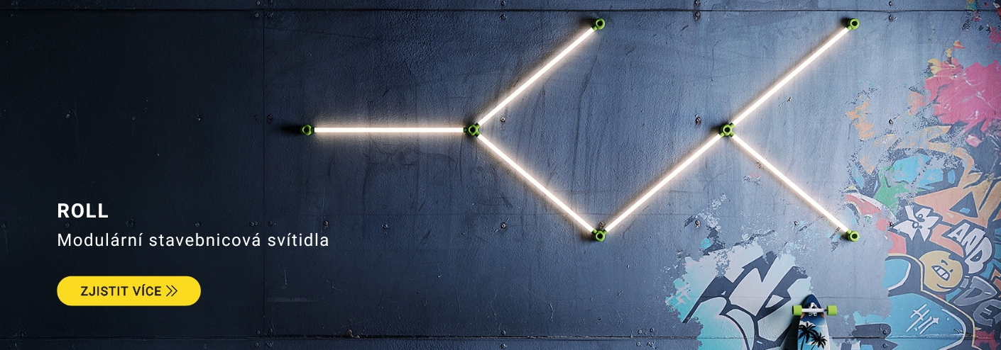 Kolekce LED svítidel ROLL