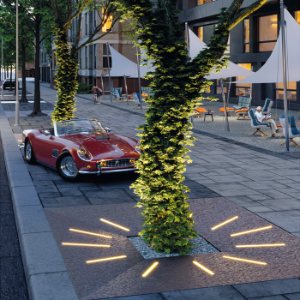 led-profily-v-dlazbe-kolem-stromu-na-mestske-promenade