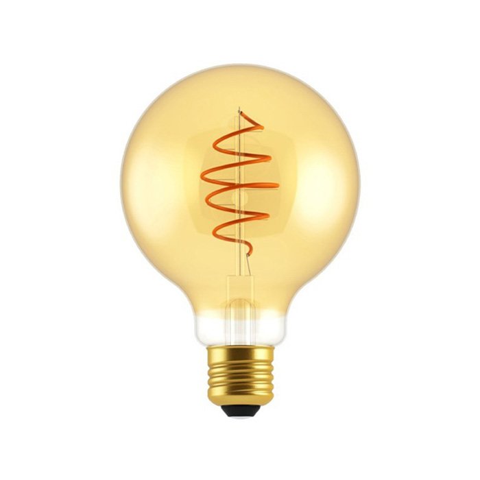 vintage zarovka croissant e27 cri80 5w g95 gold stmivatelna -