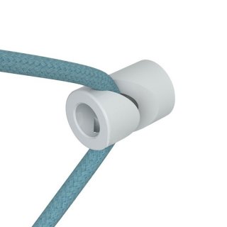 plastovy hacek kabel do hooky 8mm 2x0 na bílá