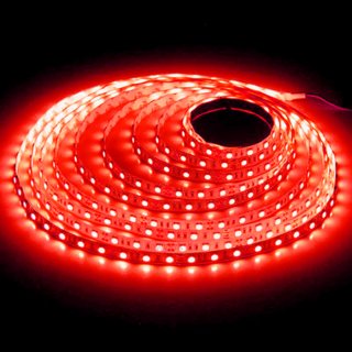 LED pásek červený 12V | IP20 | 9,6W | 120LED