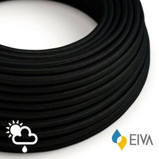efekt kabel leskly sm04 optigloss venkovni textilni 2x1mm cerny