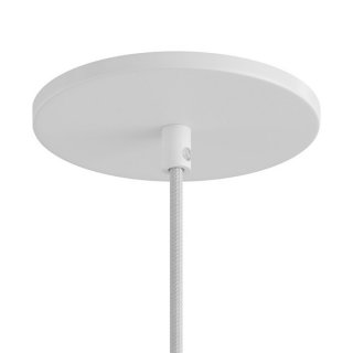 na stropni 126mm designova lustr krytka matná bílá