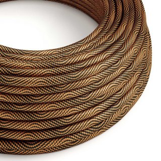 kabel textilni black copper vzorem se and vertigo erm66 optical