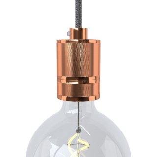 e27 zavitem objimka se designova milled stinidlo metal pro měď