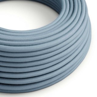 textilni blue modry kabel rc53 ocean matny -