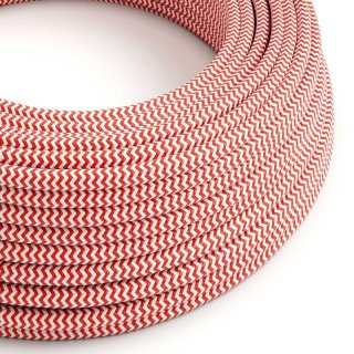 opleteny zigzag kabel and white fire se red rz09 vzorem