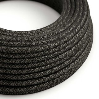 kabel 3 anthracite s grey prurez retro x textilnim rn03 opletem 075 mm