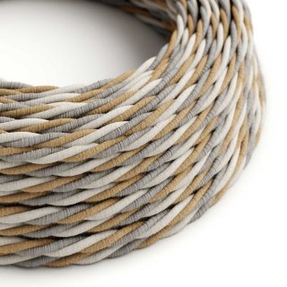 country kabel natural textilni tn07 krouceny