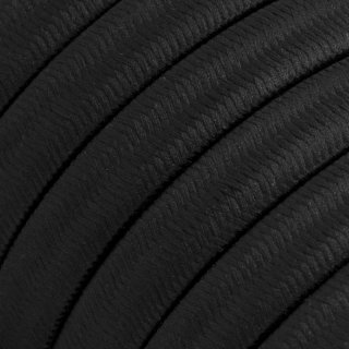 textilni cerny 2x1 kabel