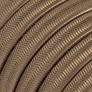 2x1 bronzovy textilni kabel