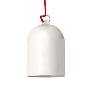 stinitko keramicke materia xs lustr bell na 13cm lesklá bílá