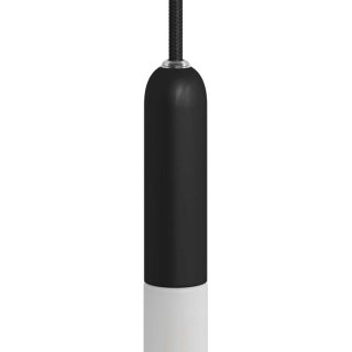 e14 p-light designova metal objimka černá