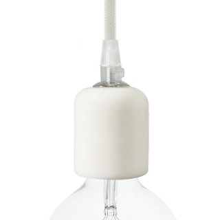 objimka keramicka color ceramic e27 bílá