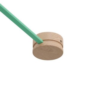 - ukoncovaci svetelny retez a 80mm pro drevena se file krytka dvema otvory system přírodní dřevo