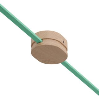 retez file otvory dvema a rozbocovaci drevena svetelny - pro krytka system se 110x80mm přírodní dřevo