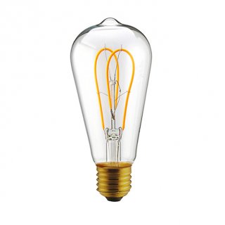 5w cri80 st64 - zarovka loop retro stmivatelna e27