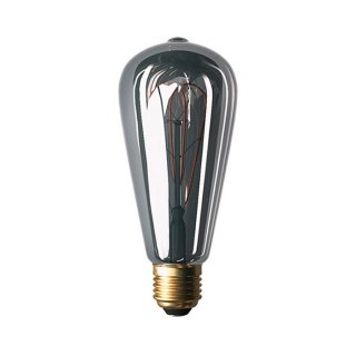 cerna zarovka e27 smoky 5w cri80 - st64 stmivatelna loop