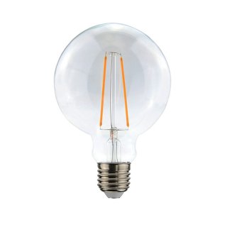 zarovka - long e27 g95 globe 4 filamentova