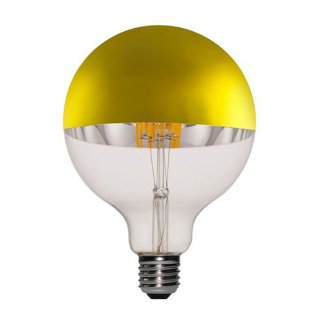 k se cri80 2700 zrcadlovym barevna kelviny teplota zarovka stmivatelna dome g125 gold e27 vrchlikem 75w