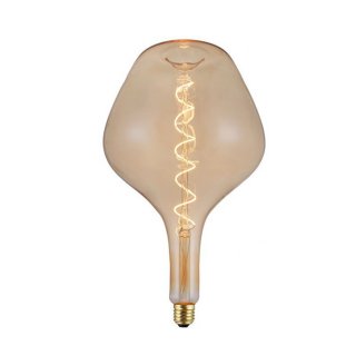 stmivatelna cri80 spiral xxl - 5w zarovka demijohn e27 luxusni gold