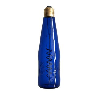 e27 zarovka beer stmivatelna dekorativni led blue - 8w