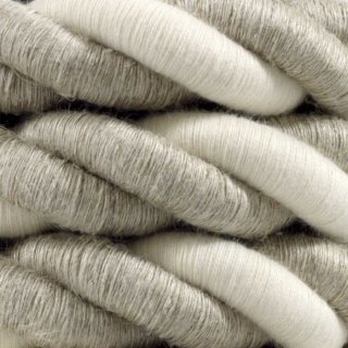 kabel seda bavlnou s 2xl bila 24cotlin - lneny lanovy