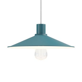 zarovkou se industrialni lustr e27 swing smaltovanym stinidlem pastel svetle se barva zarovka zelena