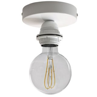 s uchytem kovova lampa - fermaluce stinidlo pro metal bílá