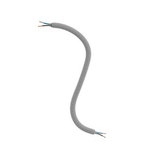 vodicem rm75 lesklym a sedym opletem flexibilni husi krk flex s titanium creative