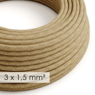 3x1 kabel bezovy jutovy