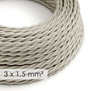 kabel 3x1 bily spiralovy