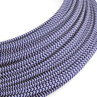 kabel 2x0 vzorovany textilni